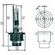 D2R 35W P32d-3 passend für D2R Xenon