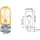 WY5W  12V 5W W2,1x9,5d passend für WY5W (T10) Glassockellampe J7AZZZ90021