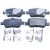Bremsbeläge hinten - reparatursatz passend für TOYOTA AURIS, TOYOTA COROLLA, TOYOTA (FAW) COROLLA