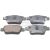 Bremsbeläge hinten passend für TOYOTA ALPHARD / VELLFIRE, TOYOTA AVENSIS, TOYOTA COROLLA, TOYOTA PREVIA