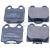 Bremsbeläge hinten passend für LEXUS GS, LEXUS IS, LEXUS SC, TOYOTA ALTEZZA, TOYOTA ALTEZZA GITA, TOYOTA ARISTO, TOYOTA BREVIS, TOYOTA CROWN, TOYOTA MARK II, TOYOTA ORIGIN, TOYOTA PROGRES, TOYOTA SOARER, TOYOTA VEROSSA