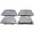 Bremsbeläge hinten passend für LEXUS ES, TOYOTA CALDINA, TOYOTA CAMRY, TOYOTA COROLLA, TOYOTA MARK II, TOYOTA OPA, TOYOTA PRIUS, TOYOTA SOLARA, TOYOTA VISTA, TOYOTA WINDOM, TOYOTA (FAW) COROLLA, TOYOTA (FAW) COROLLA EX, TOYOTA (FA