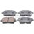 Bremsbeläge vorne passend für TOYOTA bB, TOYOTA CELICA, TOYOTA COROLLA, TOYOTA ECHO, TOYOTA IST, TOYOTA MR2, TOYOTA OPA, TOYOTA PLATZ, TOYOTA PORTE, TOYOTA PREMIO, TOYOTA PRIUS, TOYOTA PROBOX / SUCCEED, TOYOTA RAUM, TOYOTA VIOS /