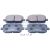 Bremsbeläge vorne - reparatursatz passend für PONTIAC VIBE, TOYOTA AURIS, TOYOTA AVENSIS VERSO, TOYOTA COROLLA, TOYOTA COROLLA FIELDER, TOYOTA COROLLA RUMION, TOYOTA MATRIX, TOYOTA NOAH/VOXY, TOYOTA PREVIA, TOYOTA (FAW) COROLLA, T
