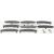 Montagesatz bremsbeläge hinten passend für TOYOTA AURIS, TOYOTA BLADE, TOYOTA MARK X ZIO, TOYOTA MIRAI, TOYOTA RAV 4, TOYOTA ZELAS, TOYOTA (FAW) RAV4