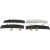 Montagesatz bremsbeläge hinten passend für LEXUS ES, LEXUS NX, LEXUS RX, TOYOTA ALPHARD / VELLFIRE, TOYOTA AVALON, TOYOTA CAMRY, TOYOTA HIGHLANDER / KLUGER, TOYOTA RAV 4, TOYOTA (GAC) HIGHLANDER