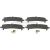 Montagesatz bremsbeläge hinten passend für LEXUS GX, TOYOTA 4 RUNNER, TOYOTA FJ CRUISER, TOYOTA LAND CRUISER, TOYOTA LAND CRUISER 90, TOYOTA LAND CRUISER PRADO, TOYOTA LAND CRUISER VAN, TOYOTA SEQUOIA, TOYOTA (FAW) LAND CRUISER PR