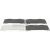 Montagesatz bremsbeläge hinten passend für LEXUS GX, TOYOTA 4 RUNNER, TOYOTA LAND CRUISER PRADO, TOYOTA LAND CRUISER VAN, TOYOTA (FAW) LAND CRUISER PRADO