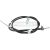 Handbremsseil links passend für TOYOTA RAV 4, TOYOTA (FAW) RAV4