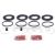 Bremssattel hinten, reparatursatz passend für LEXUS GS, LEXUS IS, LEXUS SC, TOYOTA ALTEZZA, TOYOTA ALTEZZA GITA, TOYOTA ARISTO, TOYOTA CROWN, TOYOTA MARK II, TOYOTA VEROSSA