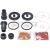 Bremssattel hinten, reparatursatz passend für LEXUS ES, TOYOTA CALDINA, TOYOTA CAMRY, TOYOTA COROLLA, TOYOTA MARK II, TOYOTA PRIUS, TOYOTA SOLARA, TOYOTA WINDOM, TOYOTA (FAW) COROLLA, TOYOTA (FAW) COROLLA EX, TOYOTA (FAW) PRIUS