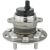 Radnabe hinten passend für LEXUS ES, TOYOTA AVALON, TOYOTA CAMRY, TOYOTA C-HR, TOYOTA RAV 4, TOYOTA (FAW) COROLLA, TOYOTA (GAC) CAMRY, TOYOTA (GAC) C-HR