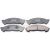 Bremsbeläge vorne passend für CHEVROLET ASTRO, DODGE SPRINTER 2500, ISUZU ELF, ISUZU FRONTIER, MERCEDES-BENZ C-CLASS, OLDSMOBILE 88, PEUGEOT 308, SMART FORFOUR, TOYOTA COASTER, VW AMAROK