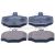 Bremsbeläge hinten passend für NISSAN ALMERA, NISSAN ALMERA TINO, NISSAN BLUEBIRD SYLPHY, NISSAN PRIMERA, NISSAN SUNNY