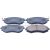 Bremsbeläge vorne passend für INFINITI ESQ, INFINITI G20, INFINITI M30, NISSAN 180SX, NISSAN 200SX, NISSAN 240SX, NISSAN AD, NISSAN ALMERA, NISSAN ATLAS, NISSAN AUSTER, NISSAN AVENIR, NISSAN BLUEBIRD, NISSAN BLUEBIRD SYLPHY, NISSA
