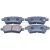 Bremsbeläge hinten passend für INFINITI M, NISSAN PATHFINDER, NISSAN XTERRA