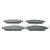 Bremsbeläge vorne passend für INFINITI JX, NISSAN MURANO, NISSAN PATHFINDER, NISSAN (DFAC) MURANO