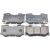 Bremsbeläge hinten passend für INFINITI FX, INFINITI G, INFINITI M, INFINITI M37, INFINITI Q60, INFINITI Q70, NISSAN 370Z, NISSAN FUGA, NISSAN SKYLINE