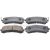 Bremsbeläge hinten passend für NISSAN 200SX, NISSAN 240SX, NISSAN LAUREL, NISSAN PATROL GR