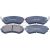 Bremsbeläge hinten passend für NISSAN 200SX, NISSAN ALMERA, NISSAN CEFIRO, NISSAN LUCINO, NISSAN PATROL GR, NISSAN PRESEA, NISSAN RASHEEN, NISSAN SENTRA, NISSAN SKYLINE