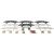 Montagesatz bremsbeläge hinten passend für NISSAN QASHQAI / QASHQAI +2, NISSAN X-TRAIL, NISSAN (DFAC) QASHQAI, NISSAN (DFAC) X-TRAIL
