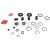 Bremssattel hinten, reparatursatz passend für INFINITI G, INFINITI G20, INFINITI I30, INFINITI I35, NISSAN 100NX, NISSAN 180SX, NISSAN 200SX, NISSAN ALMERA, NISSAN ALMERA TINO, NISSAN ALTIMA, NISSAN AVENIR, NISSAN BLUEBIRD, NISSAN