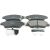 Bremsbeläge vorne - reparatursatz passend für HONDA CITY, HONDA CR-Z, HONDA FREED, HONDA INSIGHT, HONDA JAZZ, HONDA MOBILIO, HONDA (GAC) CITY, HONDA (GAC) FIT