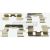 Montagesatz bremsbeläge hinten passend für HONDA ACCORD, HONDA BR-V, HONDA CIVIC, HONDA FR-V, HONDA STEPWGN, HONDA STREAM, HONDA (GAC) ACCORD