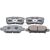Bremsbeläge hinten - reparatursatz passend für CHRYSLER 200, DODGE AVENGER, DODGE CALIBER, JEEP COMPASS, JEEP PATRIOT, MITSUBISHI LANCER, MITSUBISHI LANCER CARGO, MITSUBISHI MIRAGE, MITSUBISHI OUTLANDER