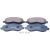 Bremsbeläge vorne - reparatursatz passend für CHRYSLER 200, CHRYSLER SEBRING, CITROEN C3 AIRCROSS, CITROEN C4 AIRCROSS, DODGE AVENGER, DODGE CALIBER, DODGE STRATUS, JEEP COMPASS, JEEP PATRIOT, MITSUBISHI ASX, MITSUBISHI DELICA D5,