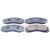 Bremsbeläge vorne passend für CHRYSLER SEBRING, CITROEN C-CROSSER, CITROEN C-CROSSER ENTERPRISE, DODGE AVENGER, EAGLE TALON, MITSUBISHI 3000 GT, MITSUBISHI COLT, MITSUBISHI DEBONAIR, MITSUBISHI DELICA / SPACE GEAR, MITSUBISHI DIAM