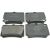 Bremsbeläge hinten passend für MITSUBISHI PAJERO SPORT, MITSUBISHI (BJC) PAJERO SPORT