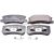 Bremsbeläge hinten - reparatursatz passend für CHRYSLER 200, CHRYSLER SEBRING, CITROEN C3 AIRCROSS, CITROEN C4 AIRCROSS, CITROEN C-CROSSER, CITROEN C-CROSSER ENTERPRISE, DODGE AVENGER, DODGE CALIBER, JEEP COMPASS, JEEP PATRIOT, LA