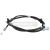 Handbremsseil links passend für CITROEN C3 AIRCROSS, CITROEN C4 AIRCROSS, MITSUBISHI ASX, MITSUBISHI (GAC) ASX, PEUGEOT 4008