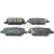 Bremsbeläge hinten passend für CITROEN C3 AIRCROSS, CITROEN C4 AIRCROSS, MAZDA 6, MITSUBISHI ASX, MITSUBISHI ASX Van, MITSUBISHI DELICA D5, MITSUBISHI OUTLANDER, MITSUBISHI (GAC) ASX, MITSUBISHI (GAC) OUTLANDER, PEUGEOT 4008