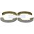 Bremsbacken hinten passend für MAZDA 323, MAZDA 323 C, MAZDA 323 F, MAZDA 323 S