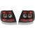 DESIGNRÜCKLAMPEN SET   A4, passend für 94-99     KLARGLAS/SCHWARZ