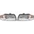 DESIGNSCHEINW.SET AUDI A4, passend für 00-04       KLARGLAS/CHROM