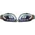 DESIGNSCHEINW.SET AUDI A4, passend für 04-07     KLARGLAS/SCHWARZ