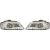 DESIGNSCHEINW.SET AUDI A3, passend für 08-12       KLARGLAS/CHROM