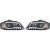 DESIGNSCHEINW.SET AUDI A3, passend für 08-12     KLARGLAS/SCHWARZ