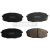 Bremsbeläge vorne passend für HYUNDAI ALCAZAR, HYUNDAI CRETA, HYUNDAI ELANTRA, HYUNDAI i30, HYUNDAI KONA, HYUNDAI (BEIJING) ELANTRA, HYUNDAI (BEIJING) ELANTRA / LANGDONG, HYUNDAI (BEIJING) ELANTRA / YUEDONG, HYUNDAI (BEIJING) i30,