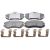 Bremsbeläge vorne - reparatursatz passend für CHEVROLET MALIBU, HYUNDAI COUPE, HYUNDAI ELANTRA, HYUNDAI GRANDEUR, HYUNDAI i30, HYUNDAI ix35, HYUNDAI LANTRA, HYUNDAI MATRIX, HYUNDAI SONATA, HYUNDAI TIBURON, HYUNDAI TUCSON, HYUNDAI