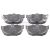 Bremsbeläge hinten - reparatursatz passend für HYUNDAI AVANTE, HYUNDAI COUPE, HYUNDAI ELANTRA, HYUNDAI GENESIS, HYUNDAI i30, HYUNDAI LANTRA, HYUNDAI MATRIX, HYUNDAI TIBURON, HYUNDAI (BEIJING) ELANTRA, KIA CERATO, KIA CERATO KOUP,