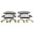 Bremsbeläge vorne - reparatursatz passend für HYUNDAI ACCENT, HYUNDAI CRETA, HYUNDAI ELANTRA, HYUNDAI GRANDEUR, HYUNDAI HB20, HYUNDAI HB20 / HB20X, HYUNDAI HB20S, HYUNDAI i30, HYUNDAI SOLARIS, HYUNDAI VELOSTER, HYUNDAI (BEIJING) A