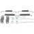 Bremsbacken montagesatz passend für HYUNDAI ACCENT, HYUNDAI H-1, HYUNDAI H-1 / STAREX, HYUNDAI ix35, HYUNDAI TUCSON, HYUNDAI (BEIJING) ELANTRA, HYUNDAI (BEIJING) ELANTRA / LANGDONG, HYUNDAI (BEIJING) ELANTRA / YUEDONG, HYUNDAI (BE