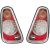 DESIGNRÜCKLEUCHT.SET MINI, passend für 01-06             R50/R53,