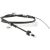 Handbremsseil links passend für HYUNDAI ix35, HYUNDAI TUCSON, HYUNDAI (BEIJING) ix35, KIA SPORTAGE, KIA (DYK) SPORTAGE