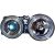 SATZ SCHEINWERFER     E30, passend für 82-94 H1+H1 KLARGLAS CHROM 4441116PXNDE