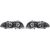 DESIGNSCHEINWERF.SET  E46, passend für 98-01 H1+H1 +MOTOR für LWR